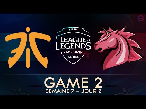 UOL VS FNATIC • GAME 2 - LCS EU 2017 - Week 7 - Day 2