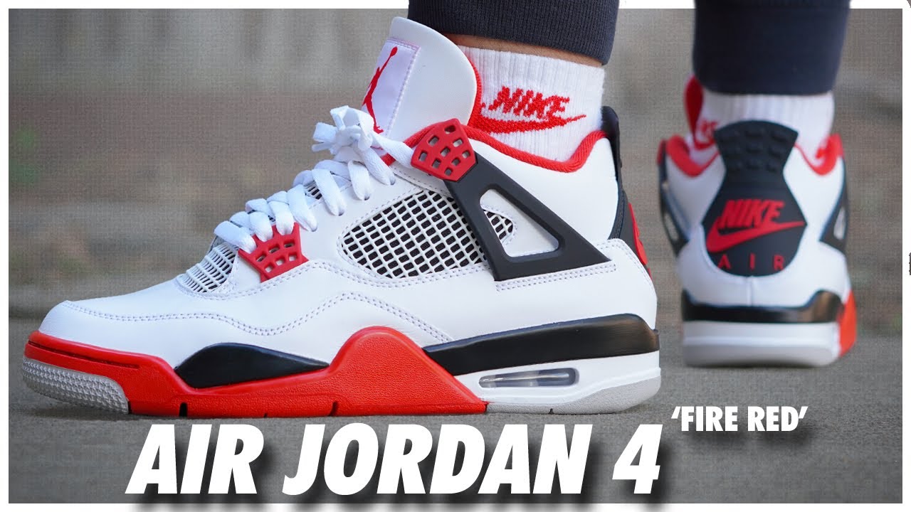 Air Jordan 4 Fire Red 2020