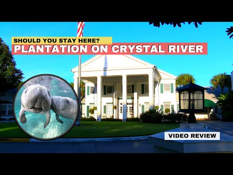 Plantation On Crystal River.  Plantation Inn & Golf Resort.  Manatee Crystal River