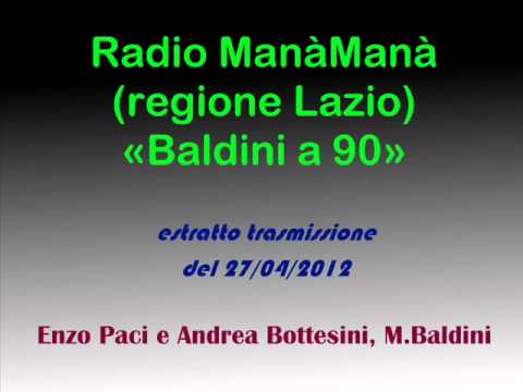 Radio ManàManà - 27/04/2012 - Enzo Paci e Andrea Bottesini, comici di Copernico