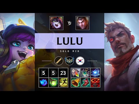 Lulu Mid vs Jayce - KR Challenger Patch 25.S1.3