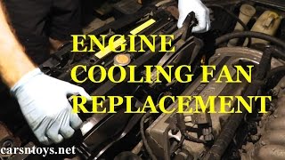 Nissan Maxima Cooling Fan Motor Replacement with Basic Hand Tools HD