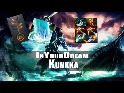 inYourdreaM [Kunkka] Dota 2 - Torrent AoE Talent tree