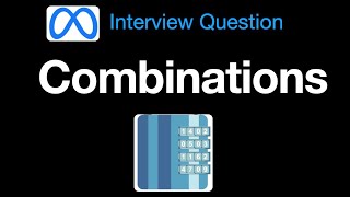 YouTube video 'Combinations - Leetcode 77'