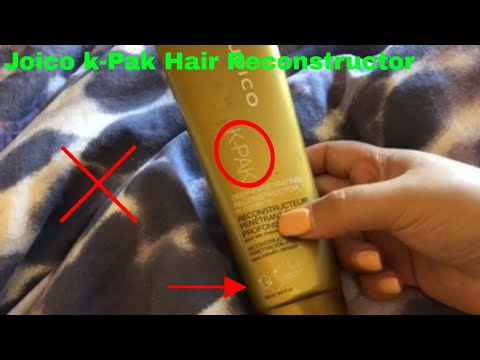 ✅ How To Use Joico K-Pak Hair Reconstructor Review