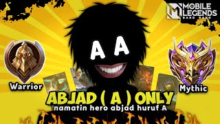 Download lagu Namatin Mobile Legends Tapi Hero Huruf A Only mp3