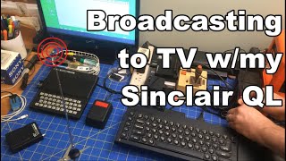 Creating a Low Watt TV Transmitter with my Sinclair QL