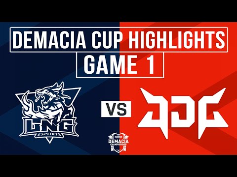 LNG vs JDG Highlights Game 1 | Demacia Cup 2025 | LNG Esports vs JD Gaming