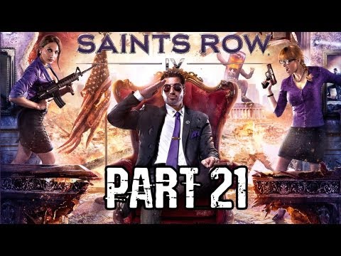Saints Row IV / 4 Co op Gameplay Commentary Walkthrough Part 21 - Saving Shaundi
