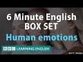 BOX SET 6 Minute English Human Emotions English Mega Class One Hour Of New Vocabulary