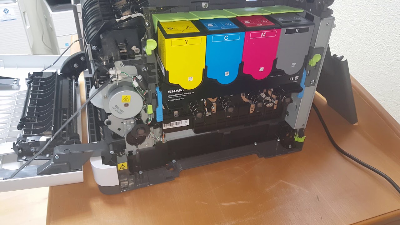 Waste Toner Removal Sharp MX-C357