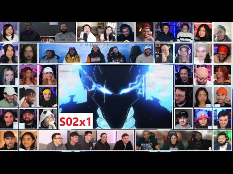 [50+ Reactors] Solo Leveling Season 2 Episode 1 MEGA Reaction Mashup