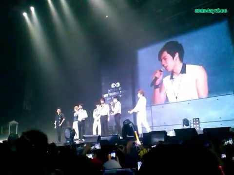 130831 INFINITE ONE GREAT STEP In Jakarta - Singing PELANGI