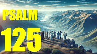 Psalm 125 - The Lord Surrounds His People (With words - KJV)