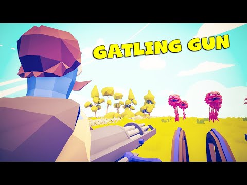 Gatling Gun Fast Firing Units - TABS