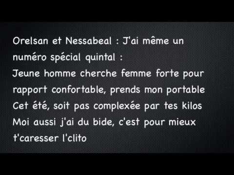 Nessbeal Ft. Orelsan - Ma Grosse - Paroles