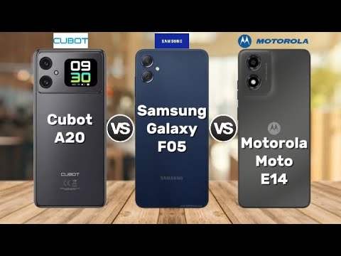 cubot a20 vs samsung galaxy f05 vs motorola moto e14