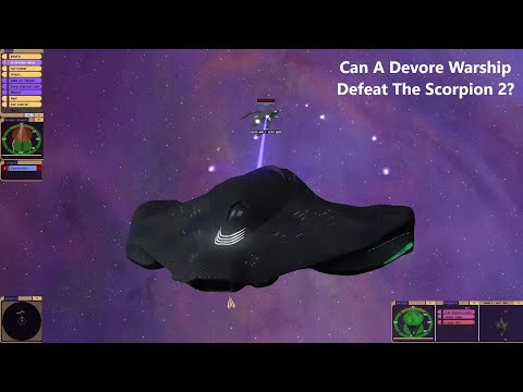 Can A Devore Warship Defeat The Scorpion 2? | Star Trek Bridge Commander Battle |