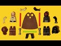 LEGO Qui Gon Jinn VS Darth Maul Episode I The Phantom Menace Unofficial Minifigure Star Wars