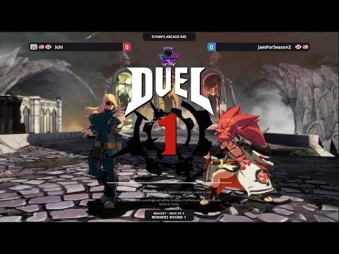 Flynn's Arcade 045 Winners Round 1 - Ichi (Zato-1) Vs.  JamForSeason2 (Baiken) Guilty Gear Strive