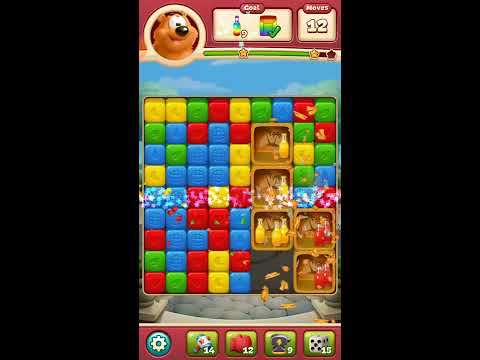 Toon blast 3995 crown 3 stars