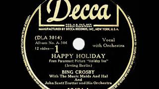 1942 HITS ARCHIVE: Happy Holiday - Bing Crosby