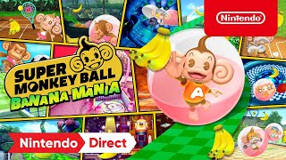 Nintendo Super Monkey Ball Banana Mania – Announcement Trailer | E3 2021 anuncio