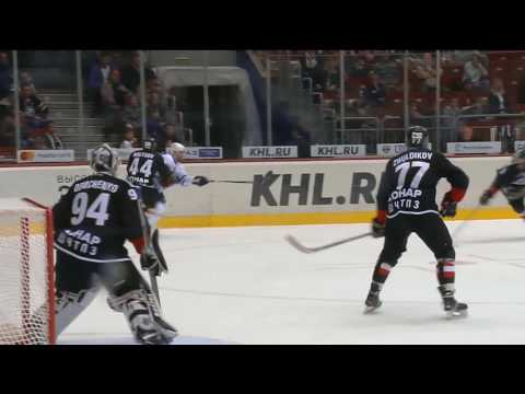 Rob Klinkhammer first KHL goal