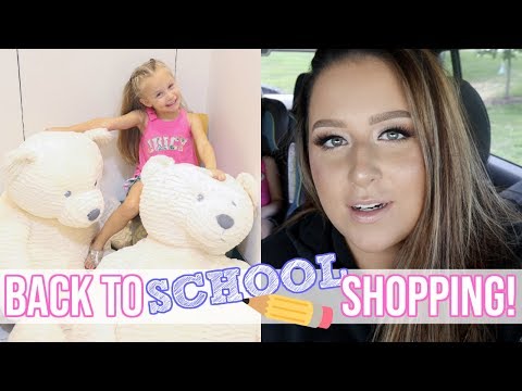 BACK TO SCHOOL SHOPPING!!