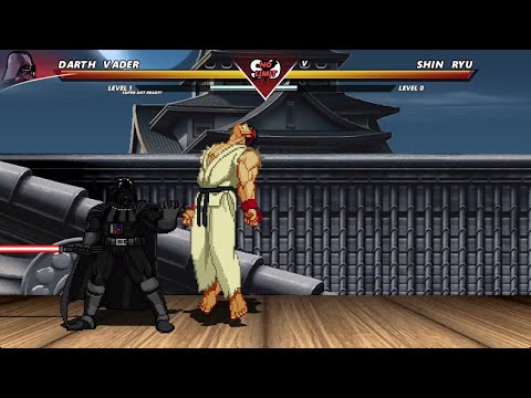 SHIN RYU vs DARTH VADER - The Greatest Fight of All Time !!