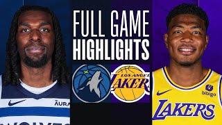 TIMBERWOLVES at LAKERS | FULL GAME HIGHLIGHTS | April 7, 2024