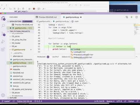 Tiny Python Projects Ch 7 Pt 3 Solution 1