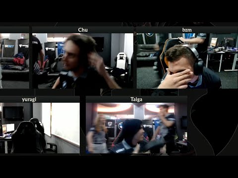 OG reactions after a 78 min game that ends in  base race