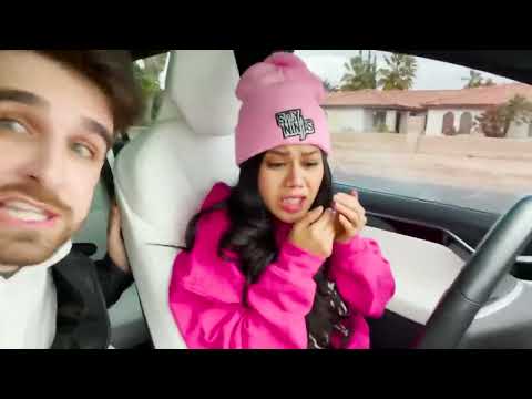 Chad Wild Clay! STALKER IS GONNA END US!   Alie Controls My Life for 24 Hours Trapped in a Tesla