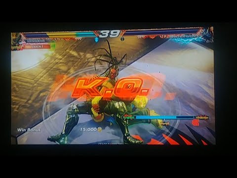 Tekken 7 Master Raven Rolling Death Cradle Ko Ryona
