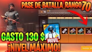 ¡¡ME GASTO 130$ Y SUBO AL MAXIMO EL PASE DE BATALLA en PUBG MOBILE!! - MattsinLife