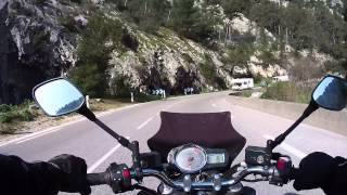 preview picture of video 'Ride 650 Bandit Gorges d'Ollioules with Rollei 6s wifi'