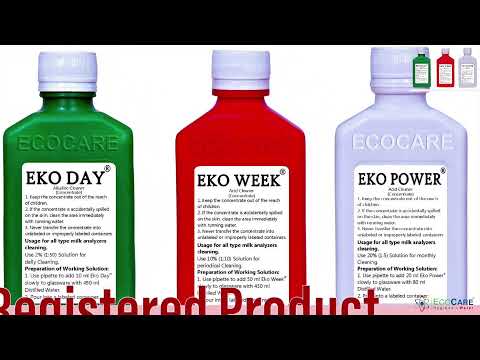 Eko Milk Eko Day Alkaline Milk Analyzer Cleaner