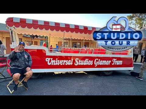 New 60th Anniversary Studio Tour At  Universal Studios Hollywood 2024 - FULL RIDE