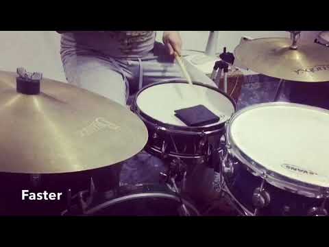 Ghost notes/control drum exercise by Carlos Girón