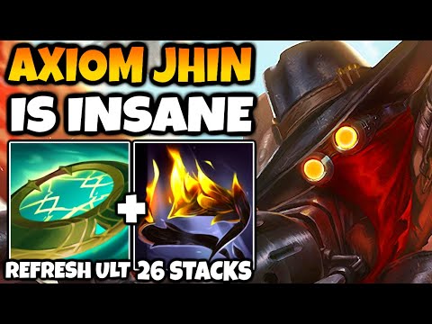 When Jhin gets 26 STACKS of HUBRIS with AXIOM ARC