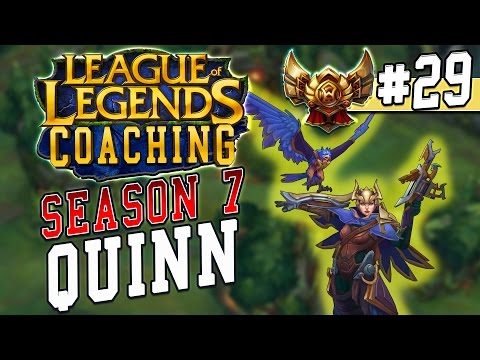 S7 LoL Coaching #29 - Quinn Top (Gold 4)