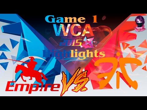 Highlights Team Empire vs Fnatic #1 (bo2) | World Cyber Arena 2015  (18.12.2015)