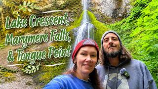 Download lagu Beautiful Lake Crescent, Marymere Falls, and Tide Pooling At Tongue Point mp3
