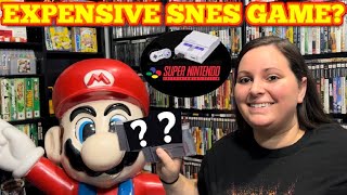 Expensive SNES Game?! Going for all Super Nintendo (SNES) Games! UPDATE 294/721!