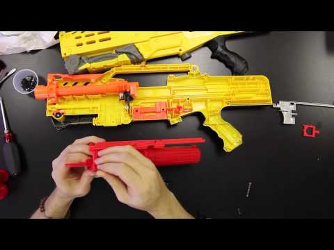 Immortal Kit Installation for Nerf Longshot by Orange Mod Works