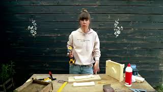 Rubrika Urob si sám z relácie Na chalupe - Jar 2021 č.18 Bednička s vyrezanými nohami