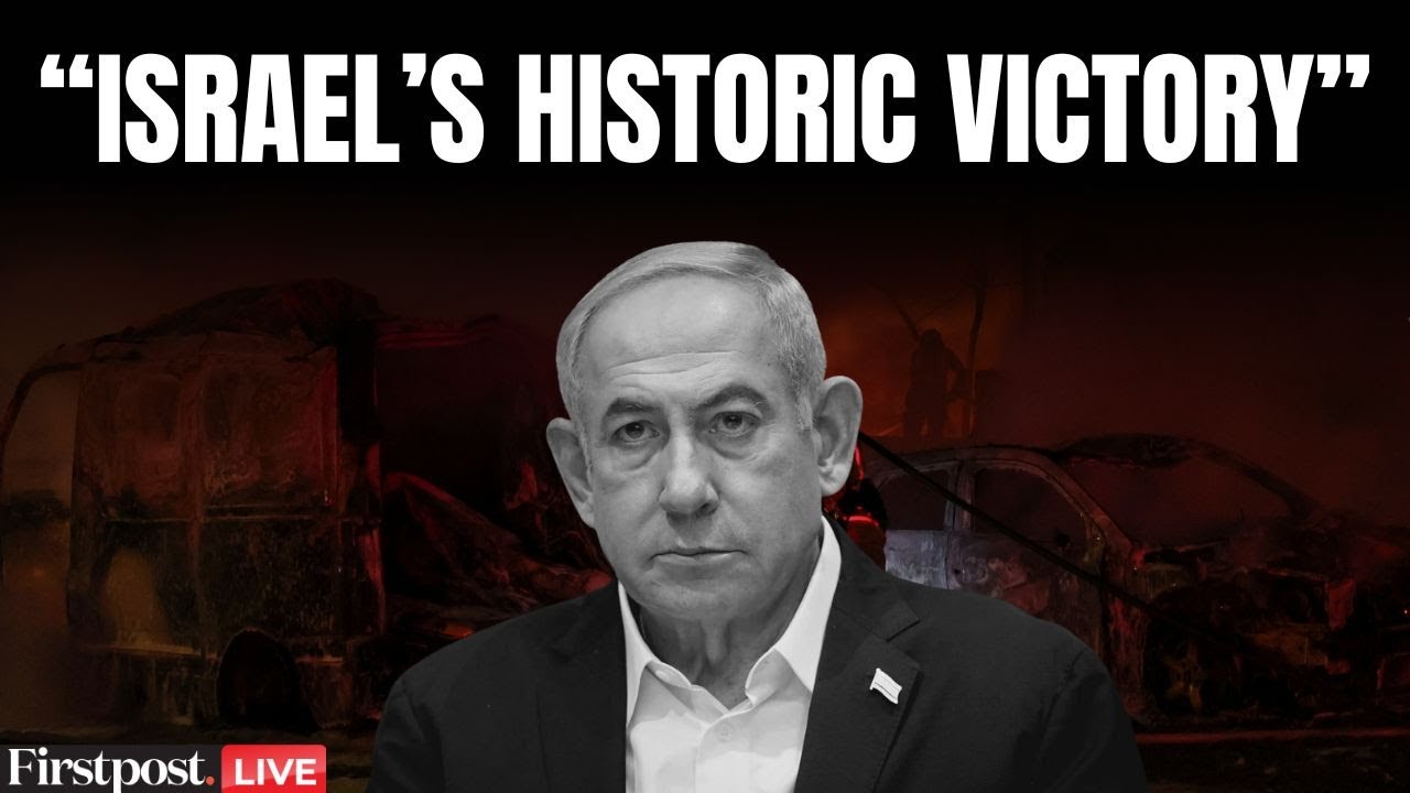 Netanyahu LIVE: Israeli PM Declares "Historic Victory", Says "Can't Let Iran Have Nuclear Weapons"