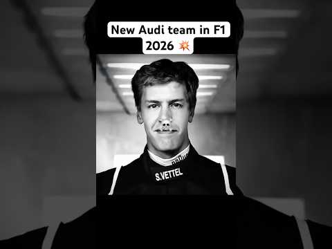 Audi team in F1 2026 🏁💥 #f1shorts #f1 #audi #f1racing