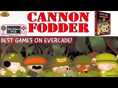 Top Games on Evercade - Cannon Fodder - Codemasters Collection